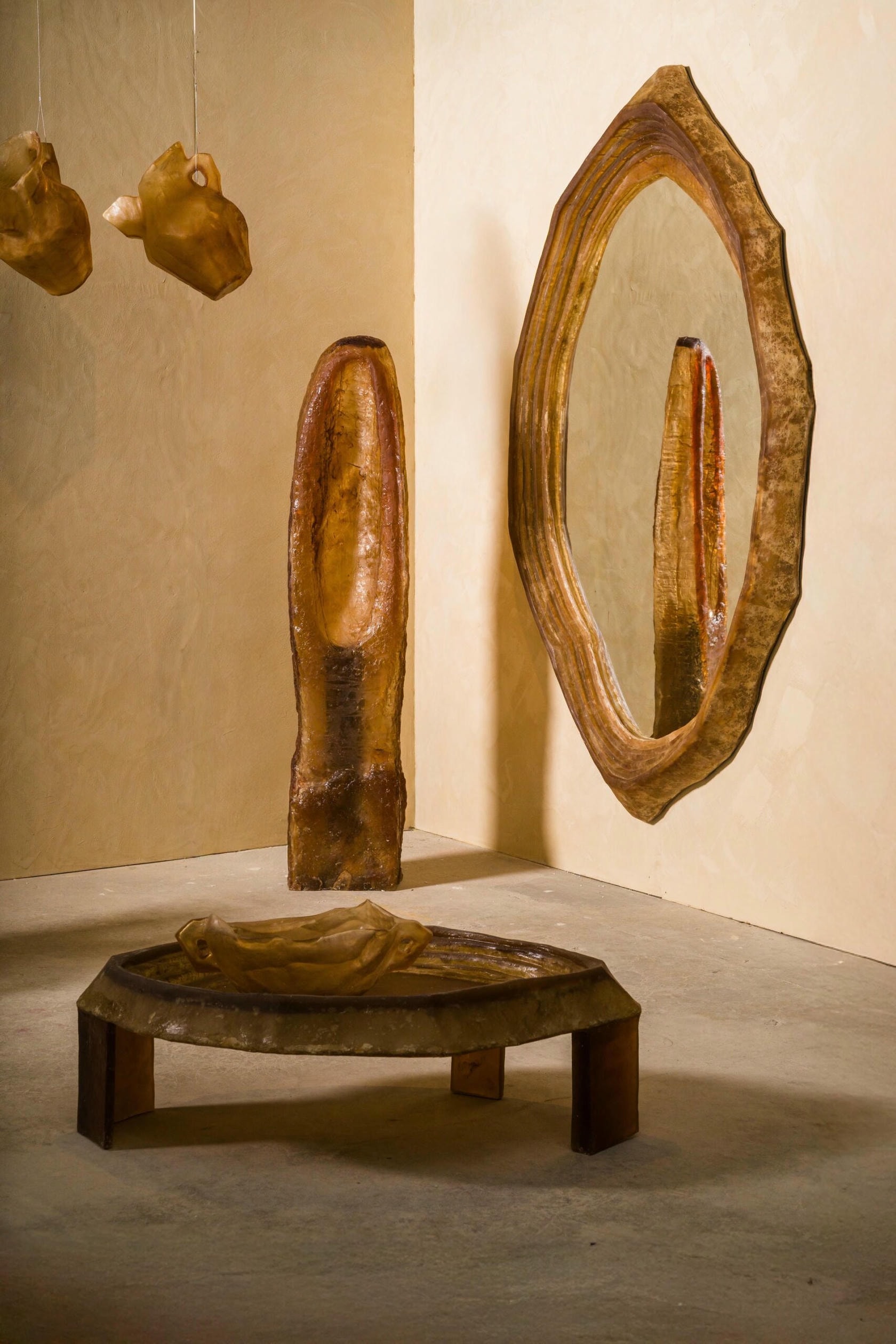 Materia Colectiva VII Resin Floor Lamp by Marcela Cure 5