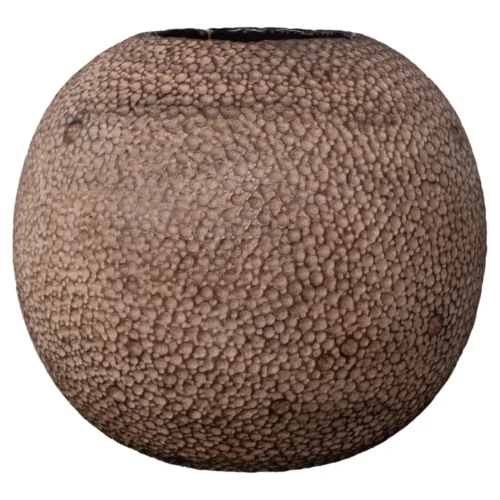 Sphere Suar Wood Vase by Mary Verspoor 1