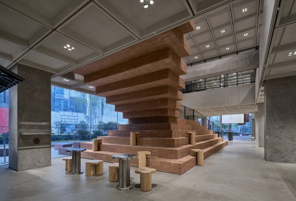Zara Nanjing 12 Forum Stairs ©Seth Powers