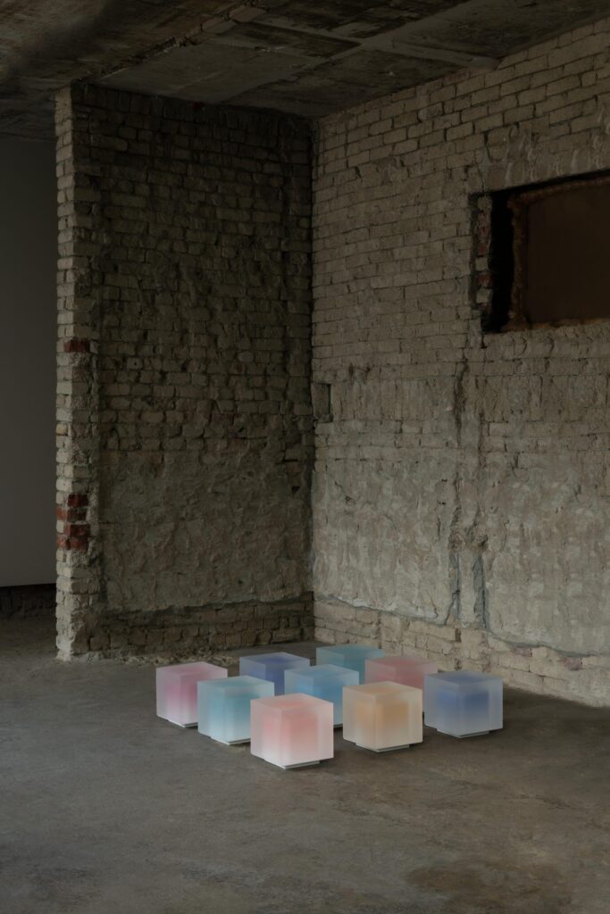 saerom yoon object wall installation set of 9 philia 02