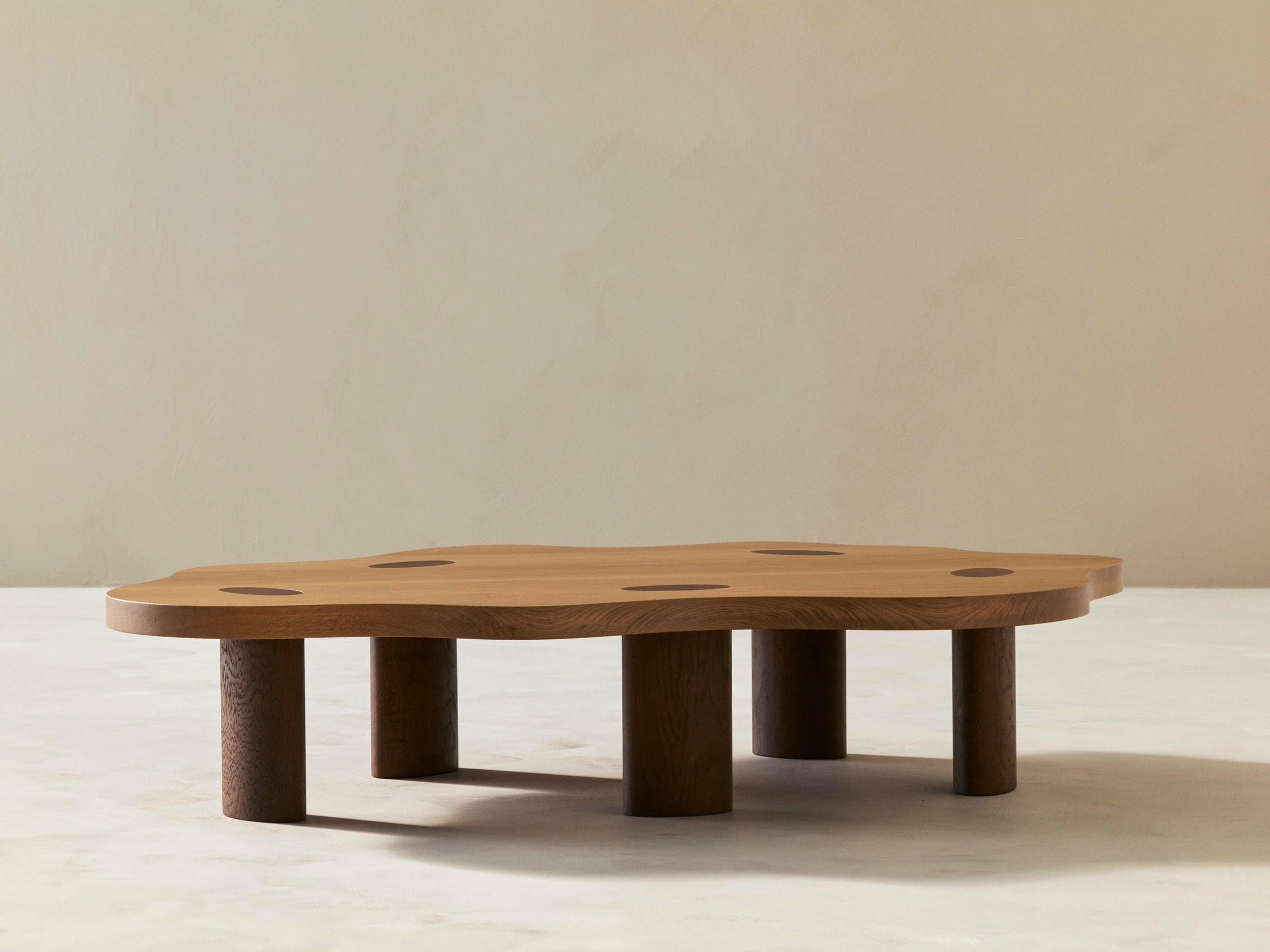 Oak Cloud Table L by Veermakers 2