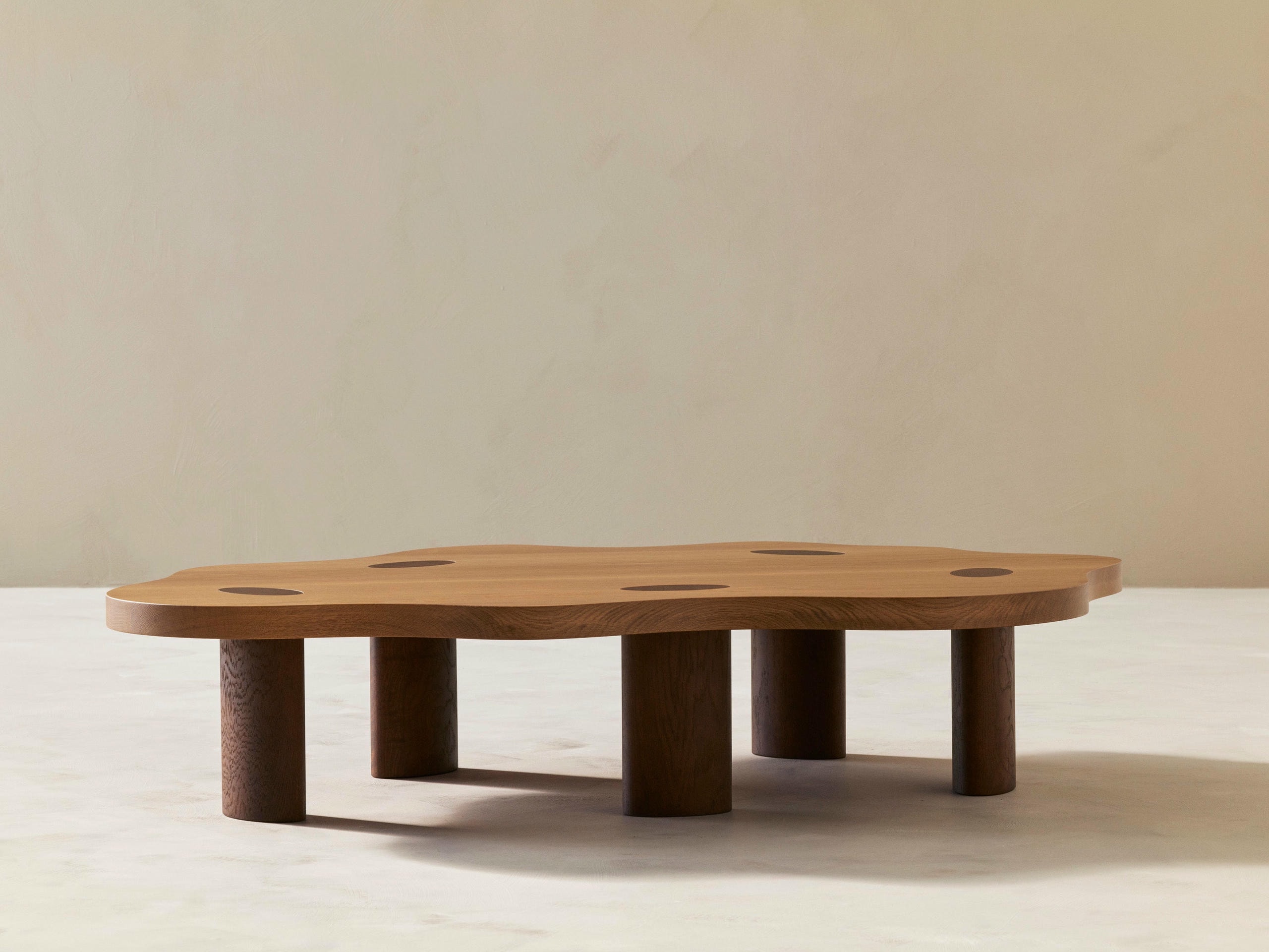 Oak Cloud Table L by Veermakers 2