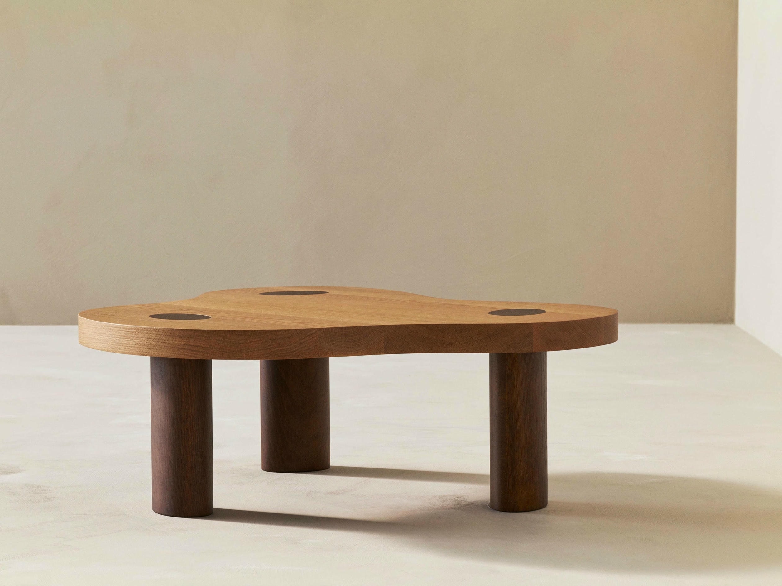 Oak Mini Cloud Table by Veermakers 3