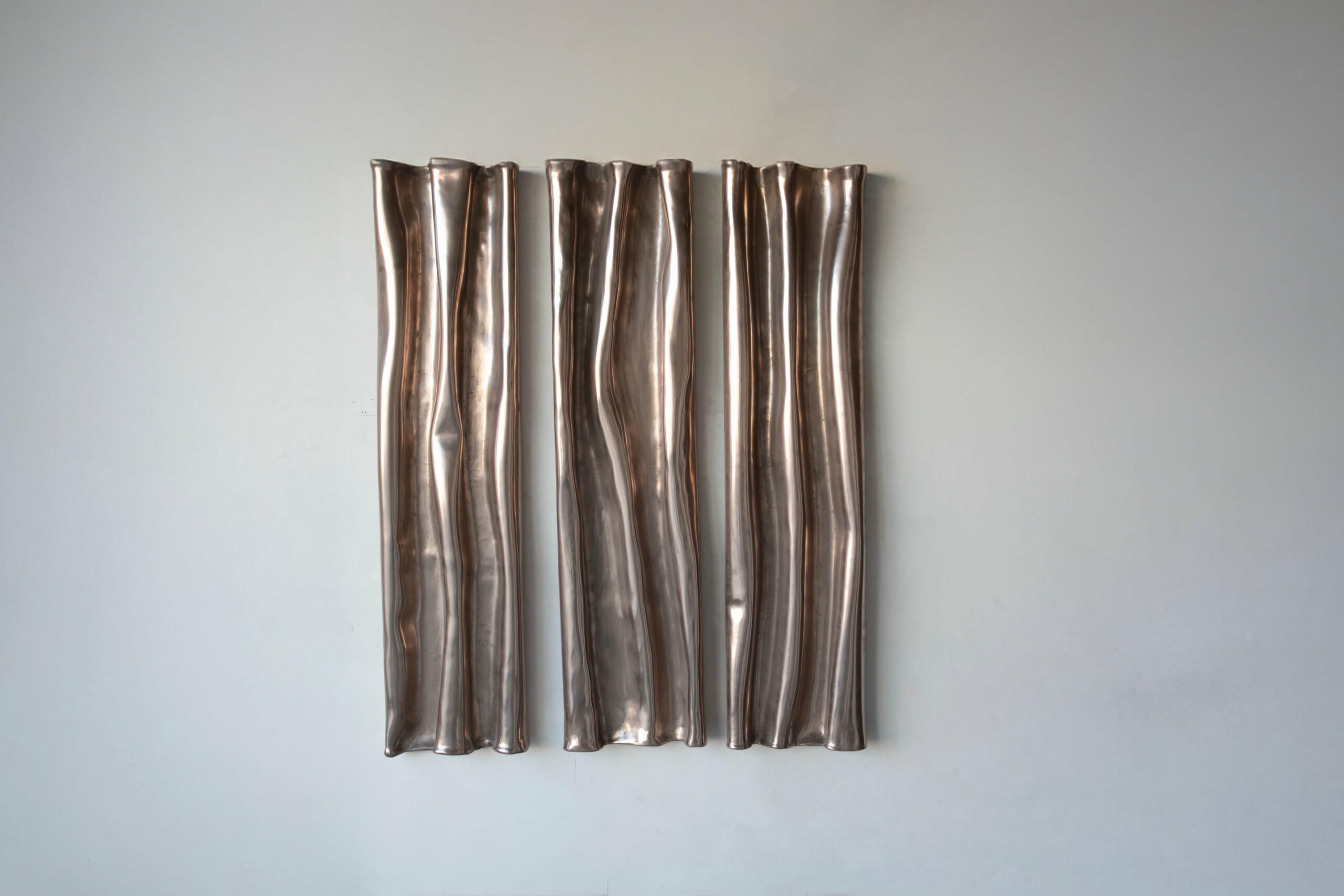 Trio Wave Wall Sculpture by Katrien Van Der Schueren 7