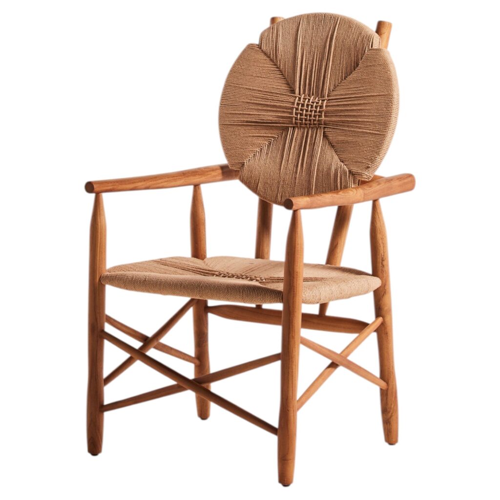 Boni Natural Dining Chair by Heaps & Woods 1