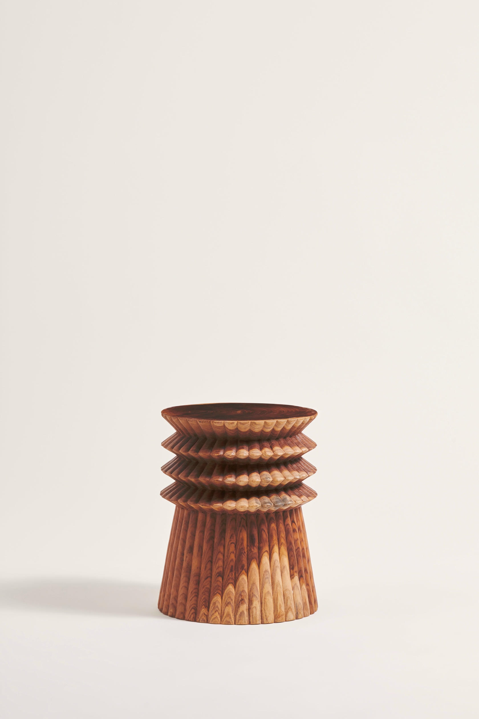 Bruna Teak Wood Stool by Heaps Woods 2