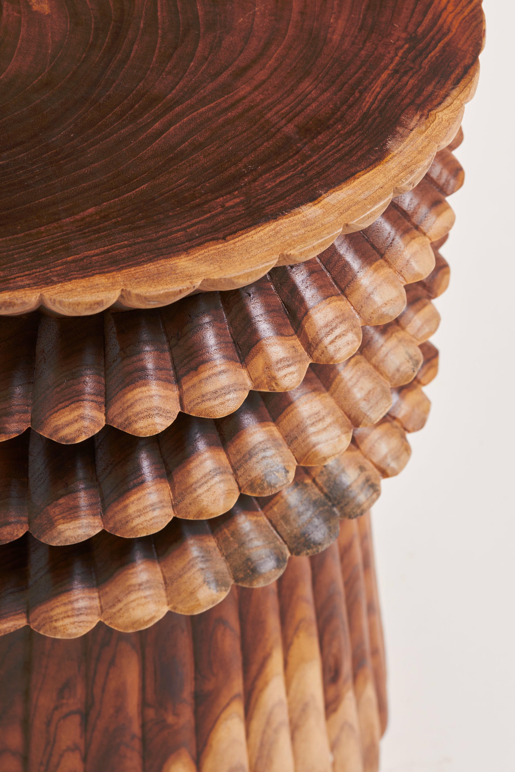 Bruna Teak Wood Stool by Heaps Woods 3
