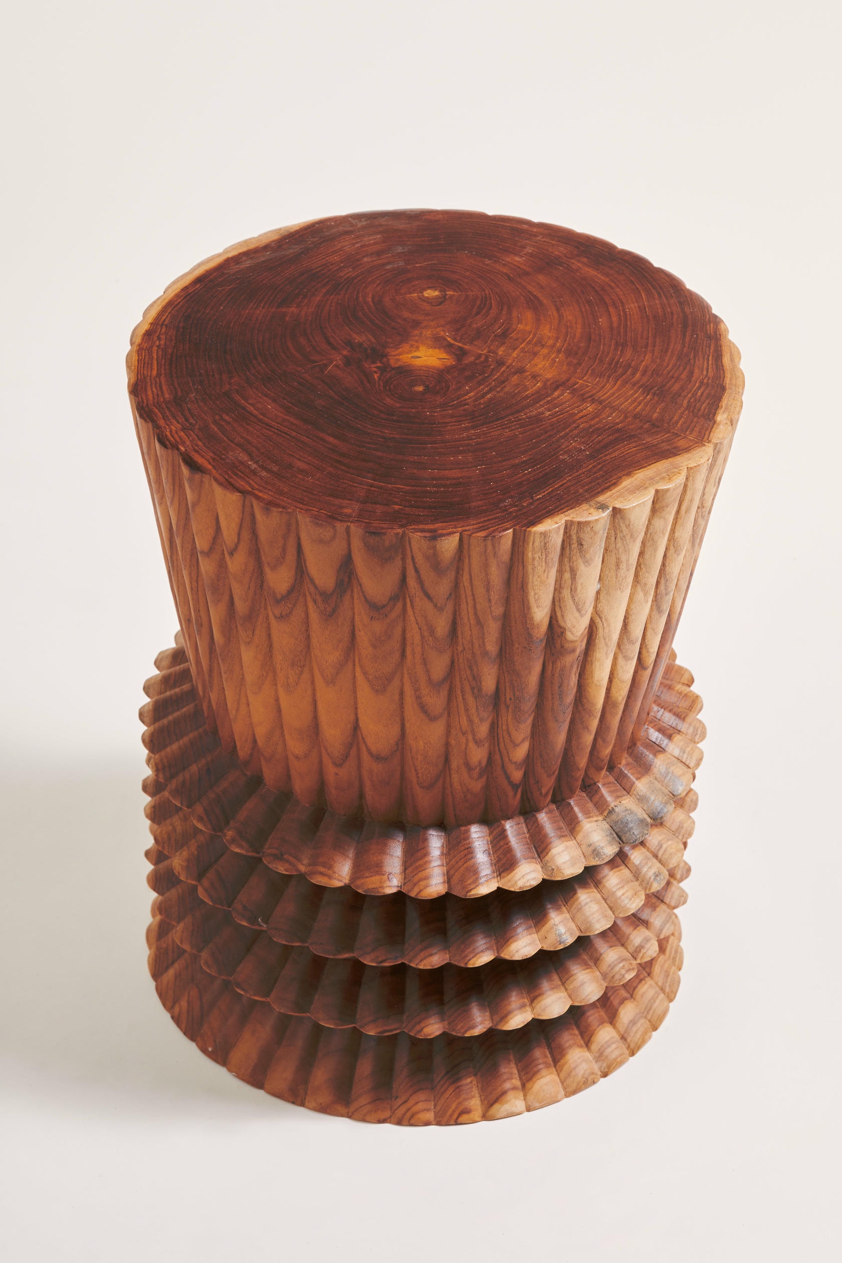 Bruna Teak Wood Stool by Heaps Woods 5