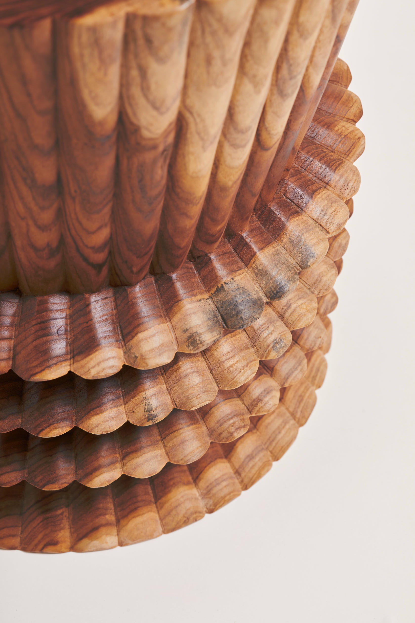 Bruna Teak Wood Stool by Heaps Woods 6