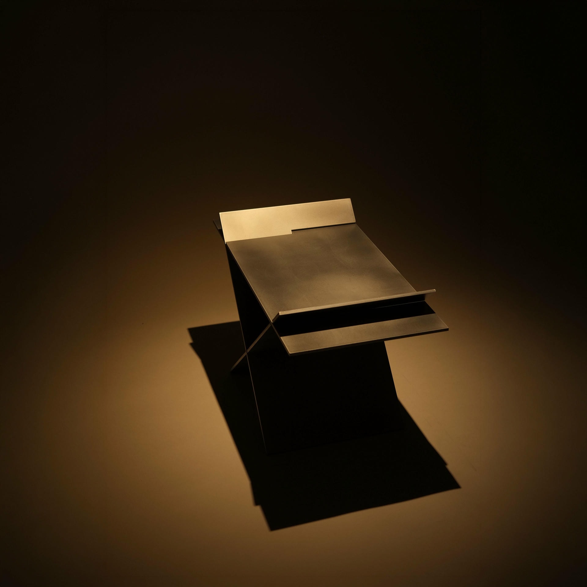 Curulis Aluminium Chair by Bureau of Entropy 4