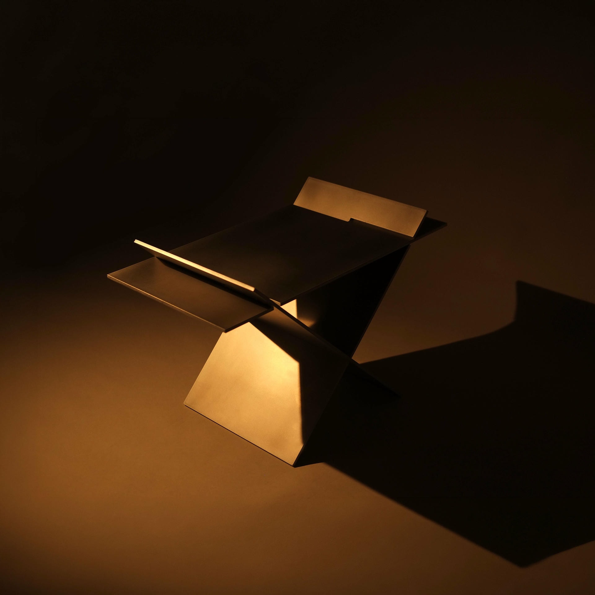 Curulis Aluminium Chair by Bureau of Entropy 6