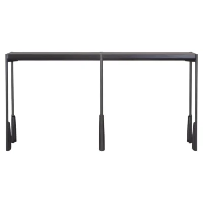 Ebonized White Ash Altai Console Table by SKRAM
