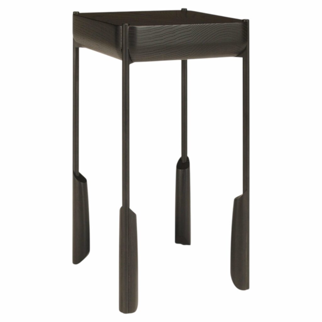 Ebonized White Ash Altai Side Table by SKRAM 1
