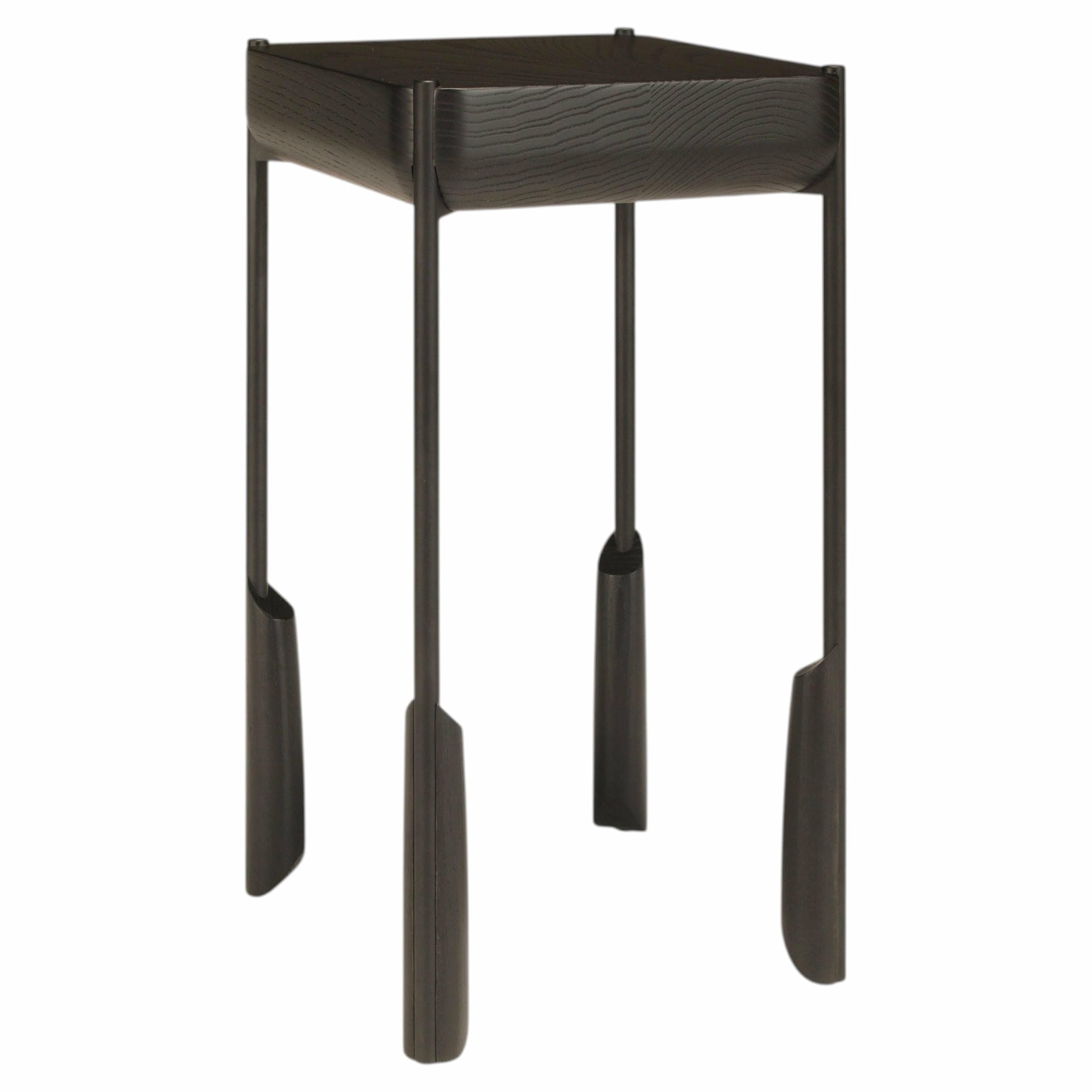 Ebonized White Ash Altai Side Table by SKRAM 1