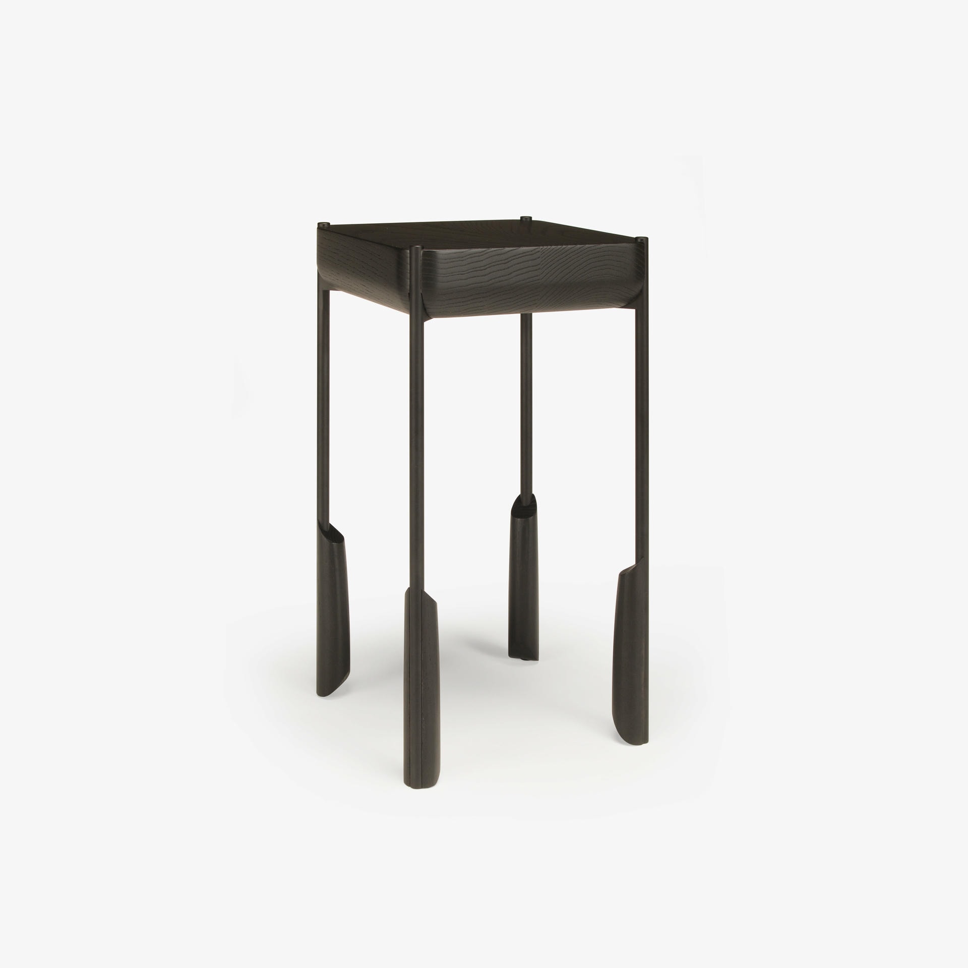 Ebonized White Ash Altai Side Table by SKRAM 2