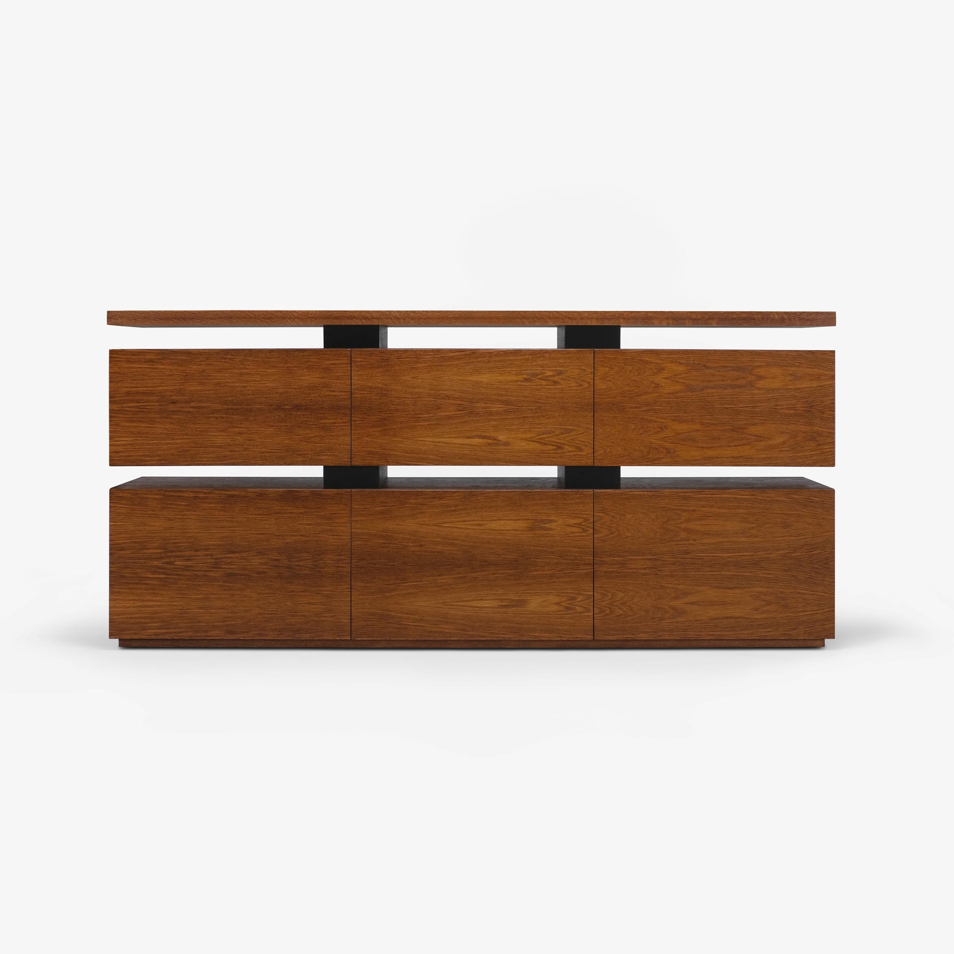 Grey White Ash Wishbone Credenza by SKRAM 3