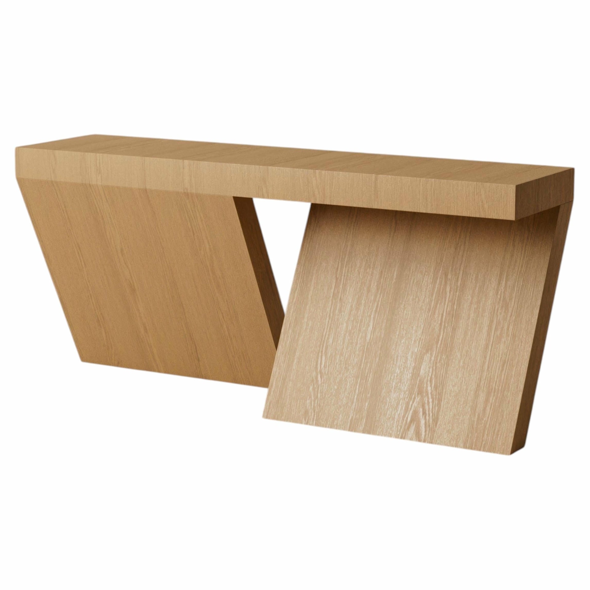 Harlow Oak Console Table by Lusano 1