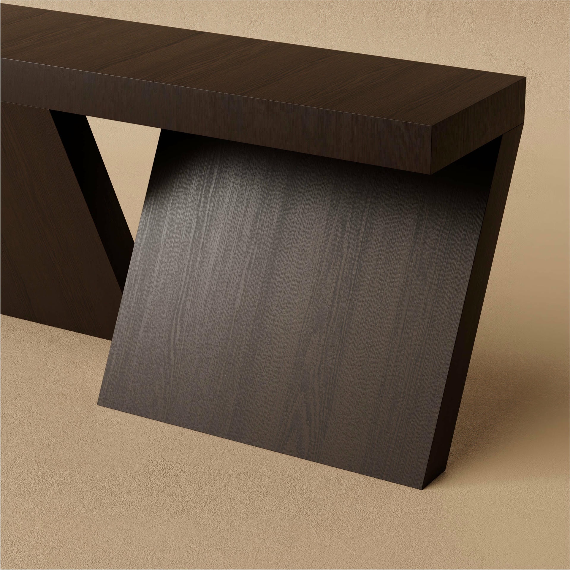 Harlow Oak Console Table by Lusano 7