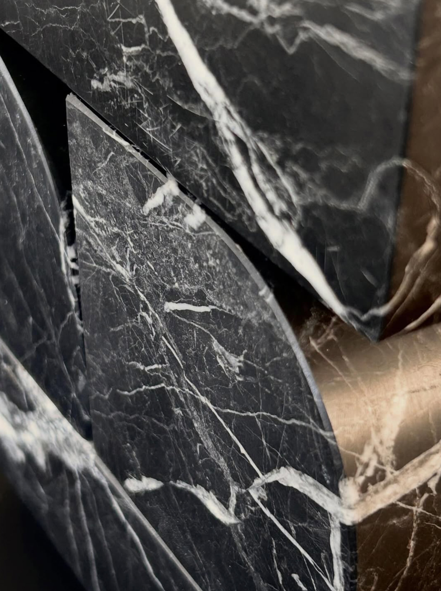 Mindscape 01 Large Black Marble Sculpture by Jeroen Broux 4