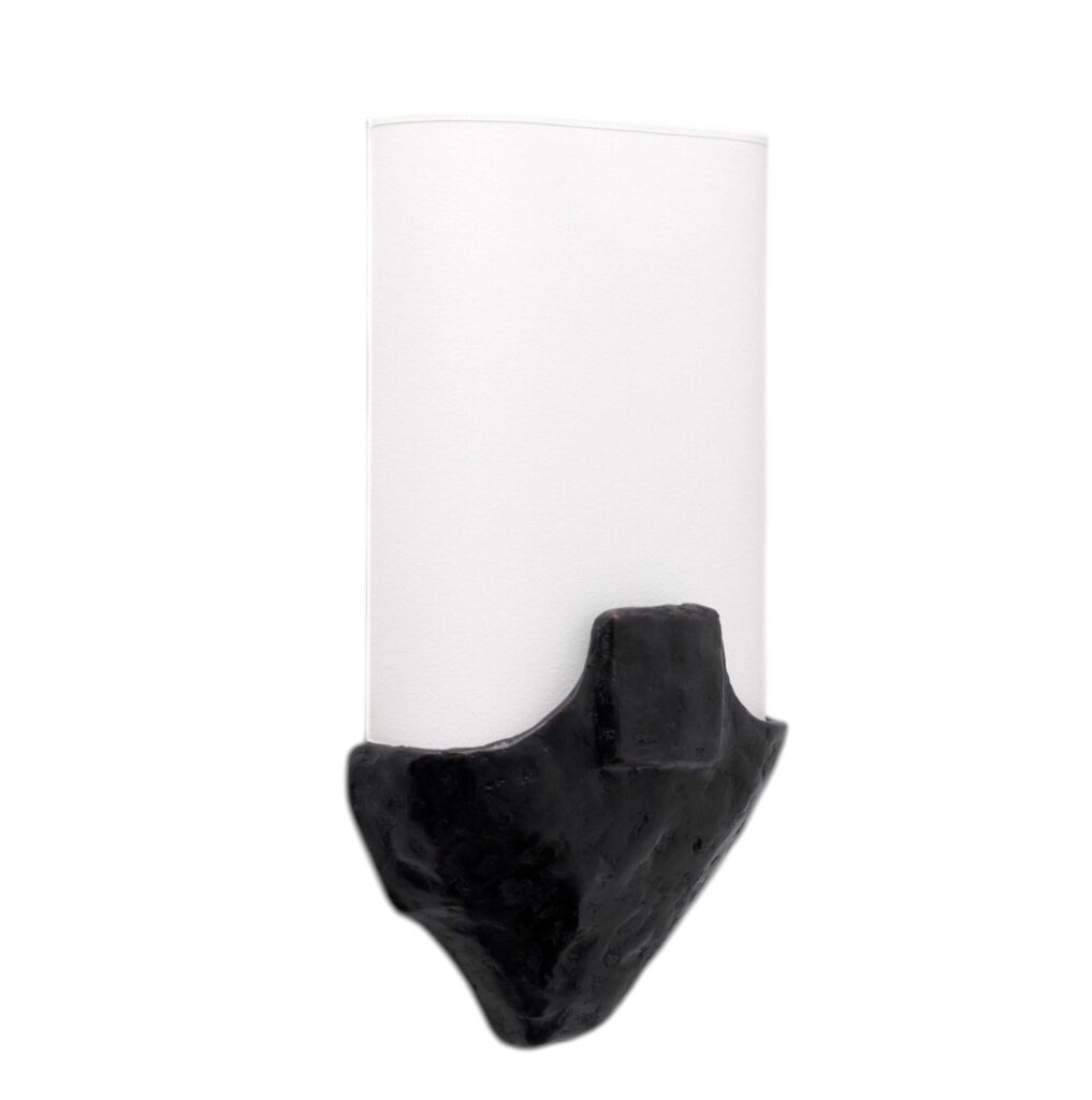 Petite Brume Wall Light in Black Patinated Bronze by Jules Desdoigts 1