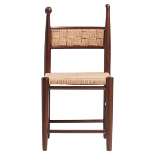 Pitufi Teak Wood Low Dining Chair by Heaps Woods 1