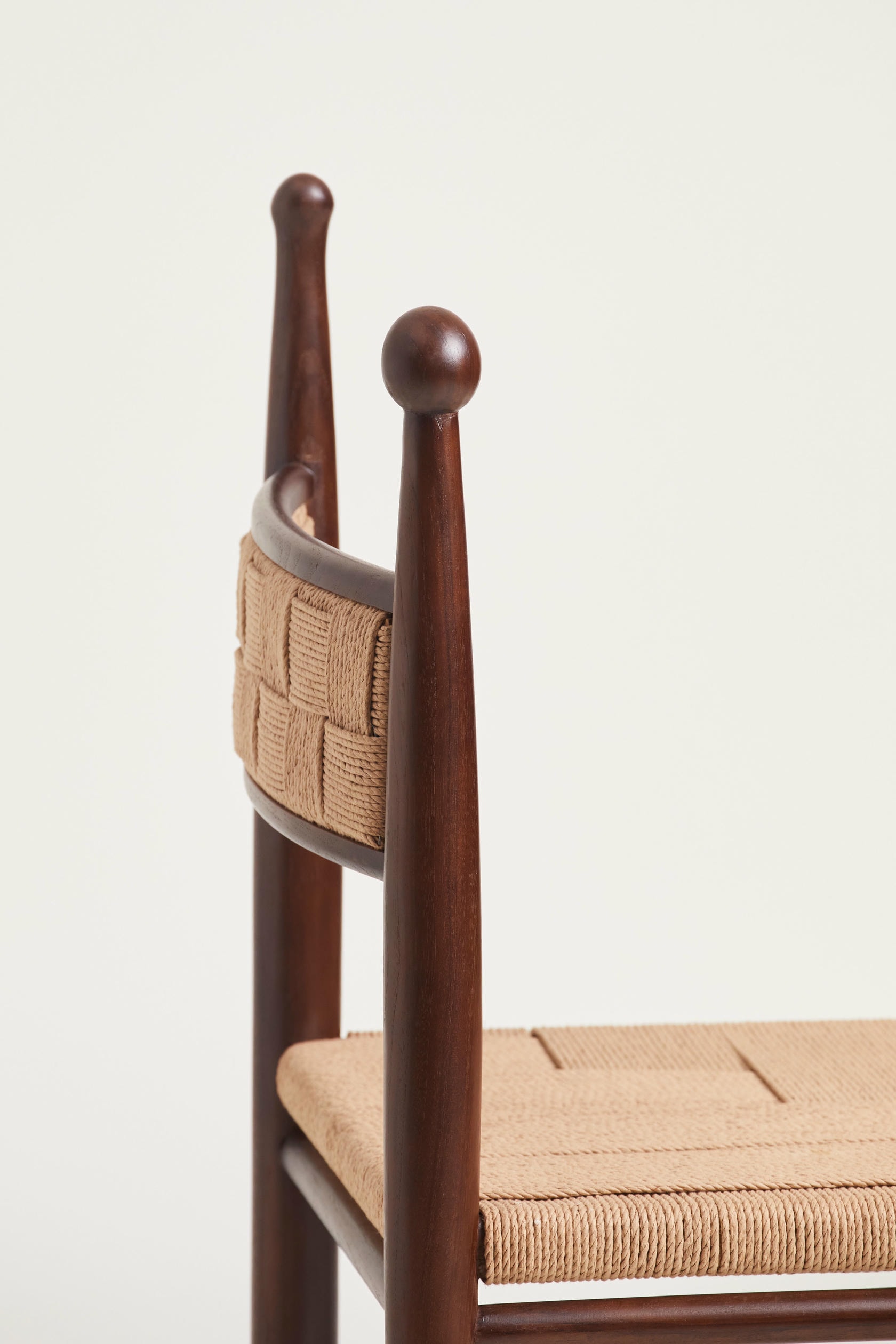 Pitufi Teak Wood Low Dining Chair by Heaps Woods 4