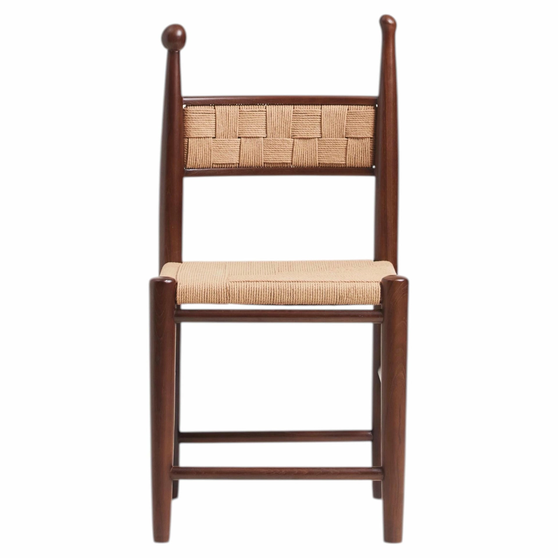 Pitufi Teak Wood Low Dining Chair by Heaps & Woods 1