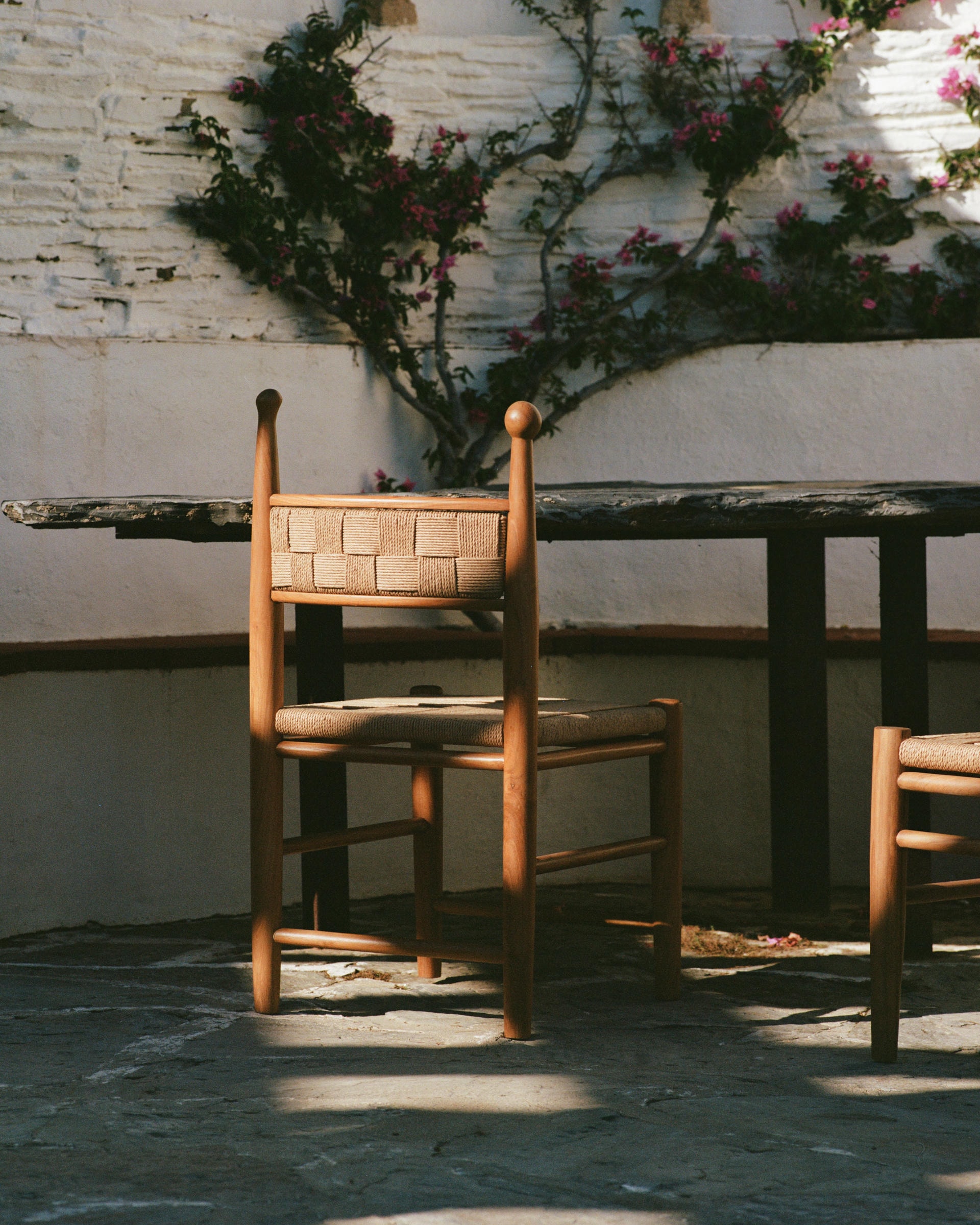 Pitufi Teak Wood Low Dining Chair by Heaps & Woods 10