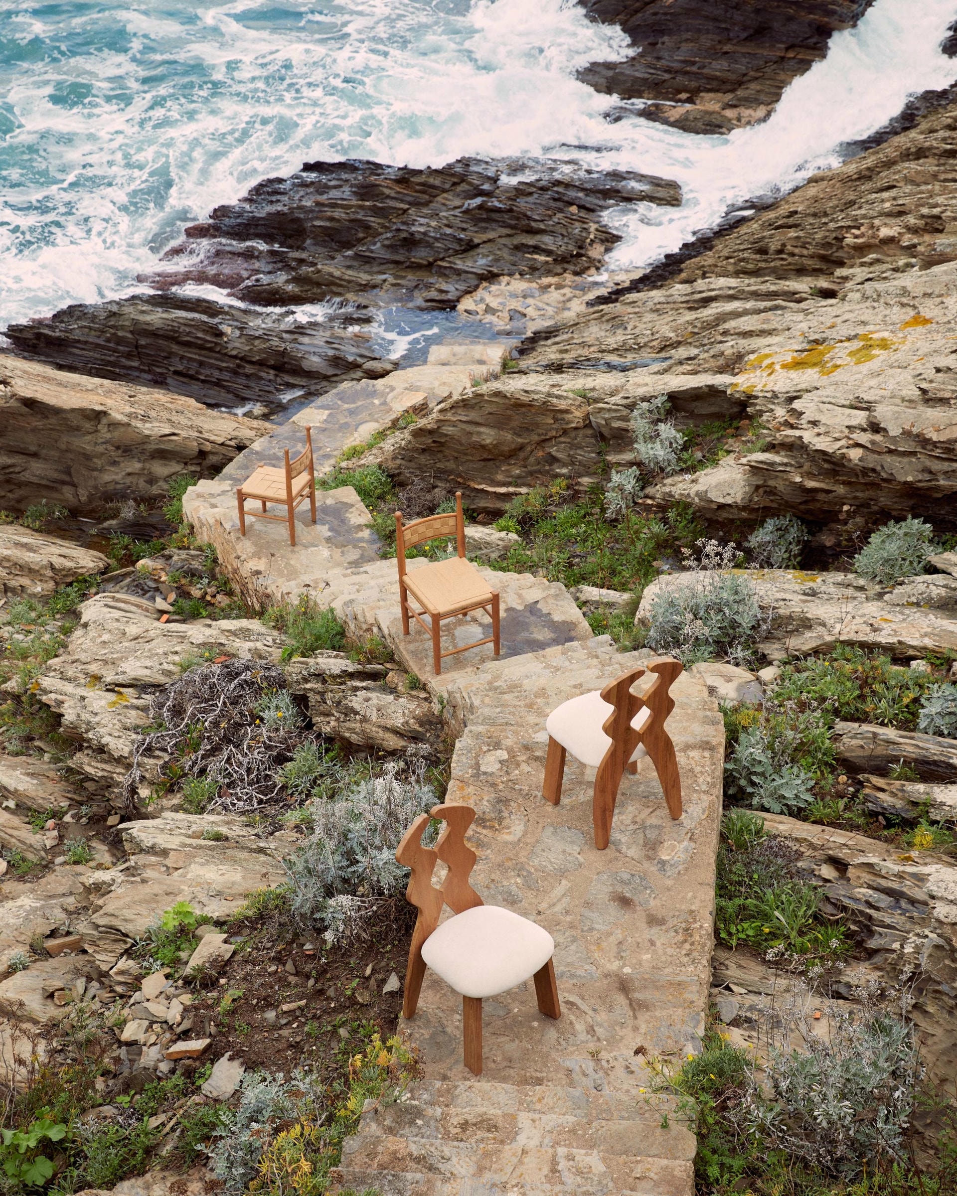 Pitufi Teak Wood Low Dining Chair by Heaps & Woods 16