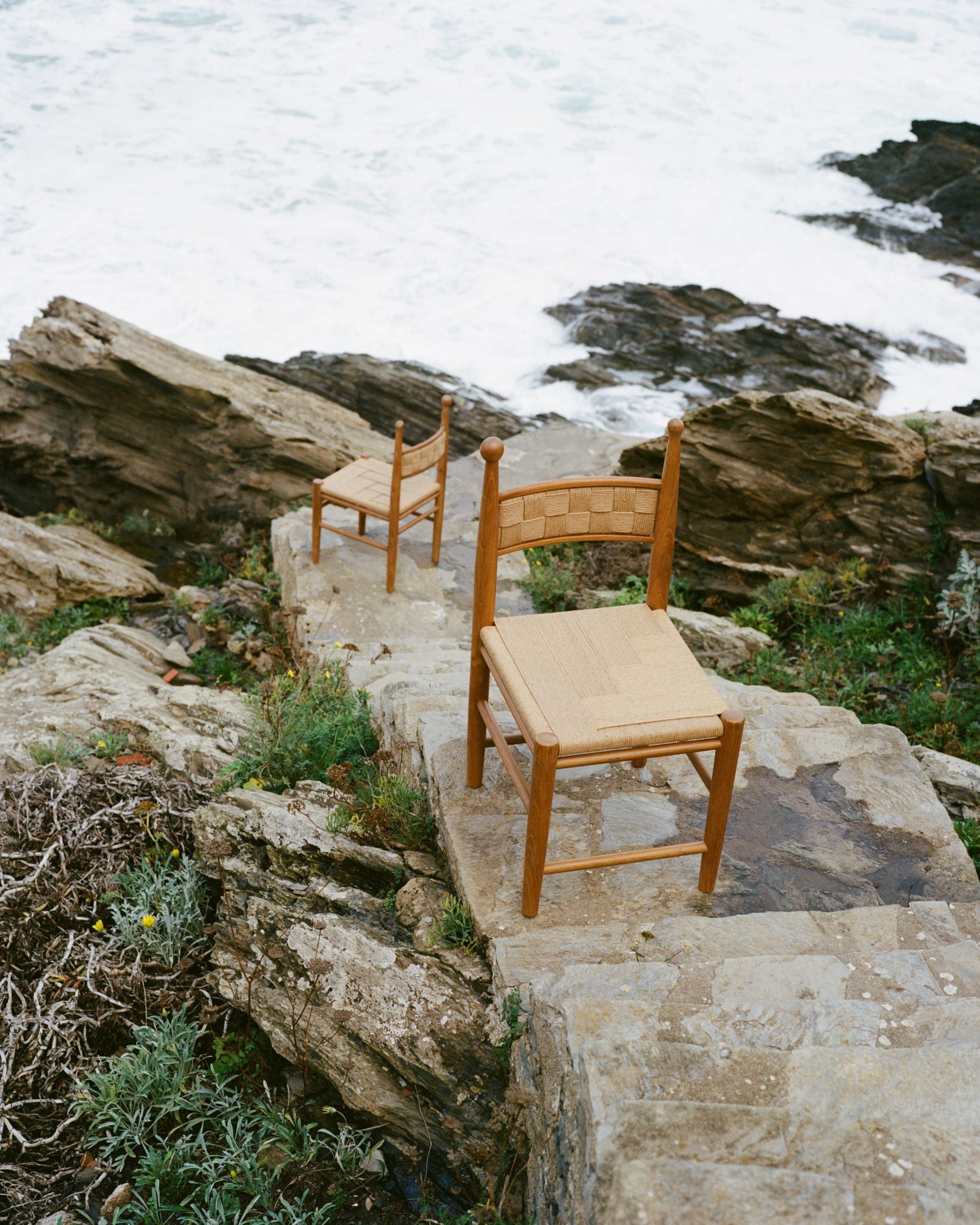 Pitufi Teak Wood Low Dining Chair by Heaps & Woods 17