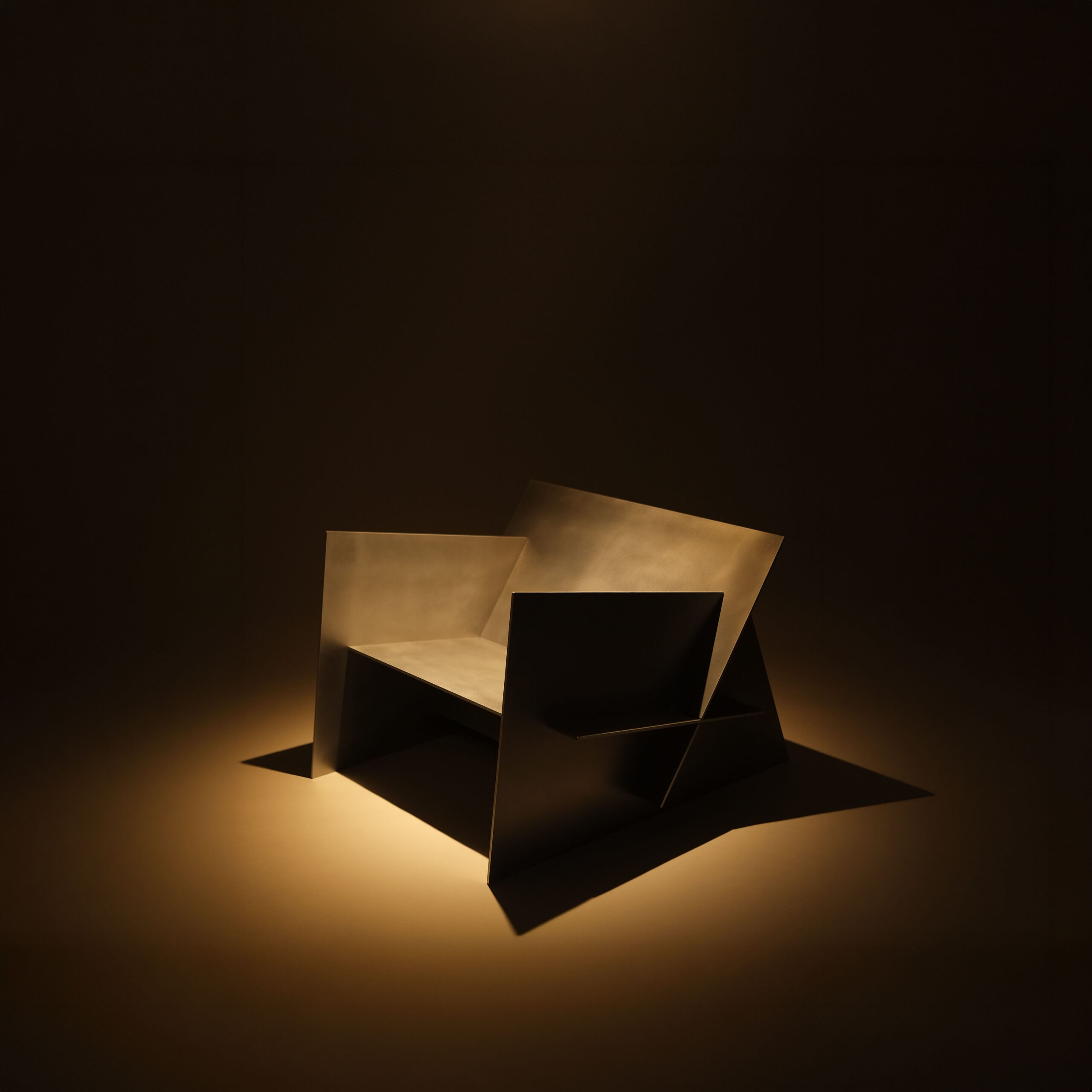 Romulus Aluminium Armchair by Bureau of Entropy 2