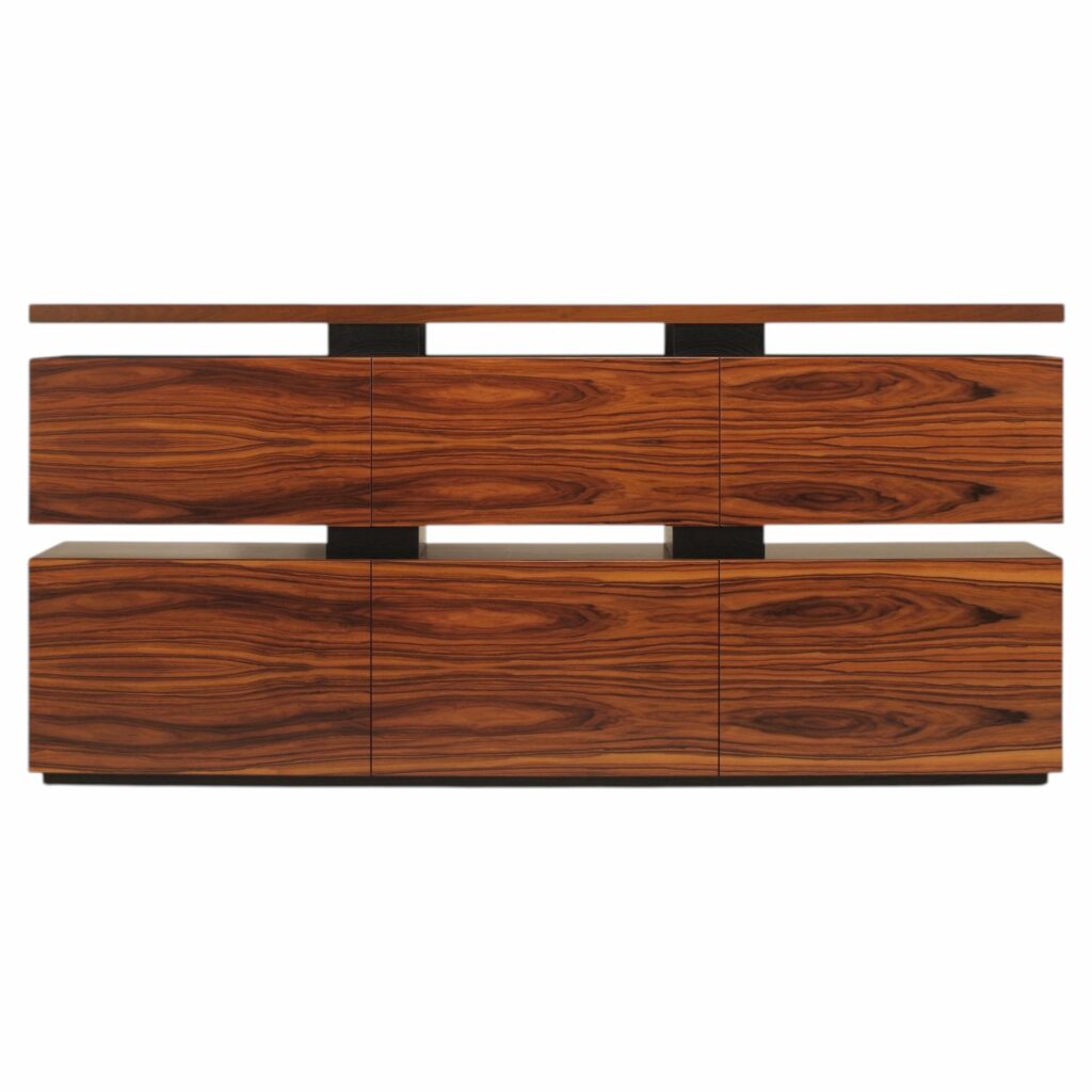 Santos Rosewood Wishbone Credenza by SKRAM 1