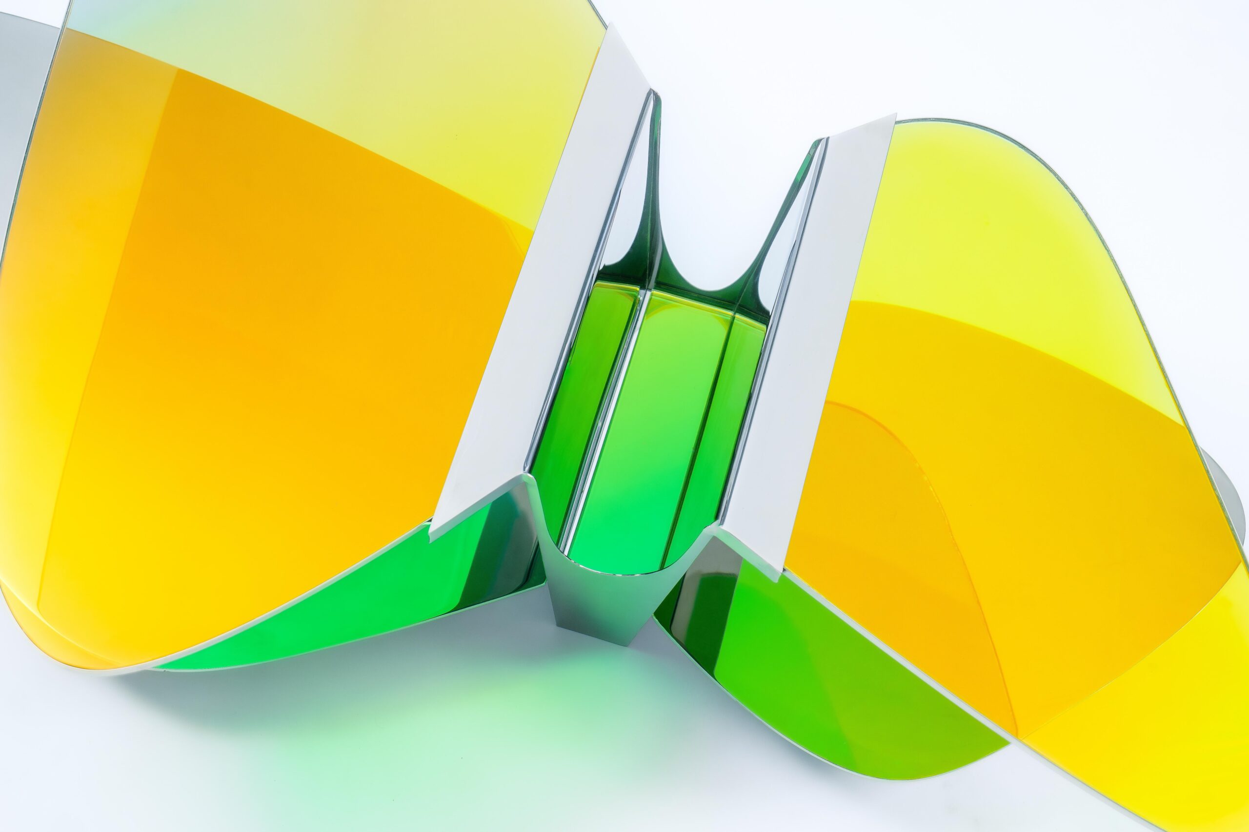 Sculptural Dichroic Glass Coffee Table by ODA LIK Studio 6