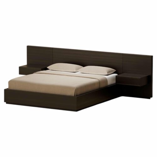 Selma Wood Bed by Lusano 1
