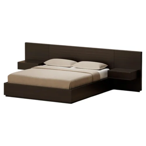 Selma Wood Bed by Lusano 1
