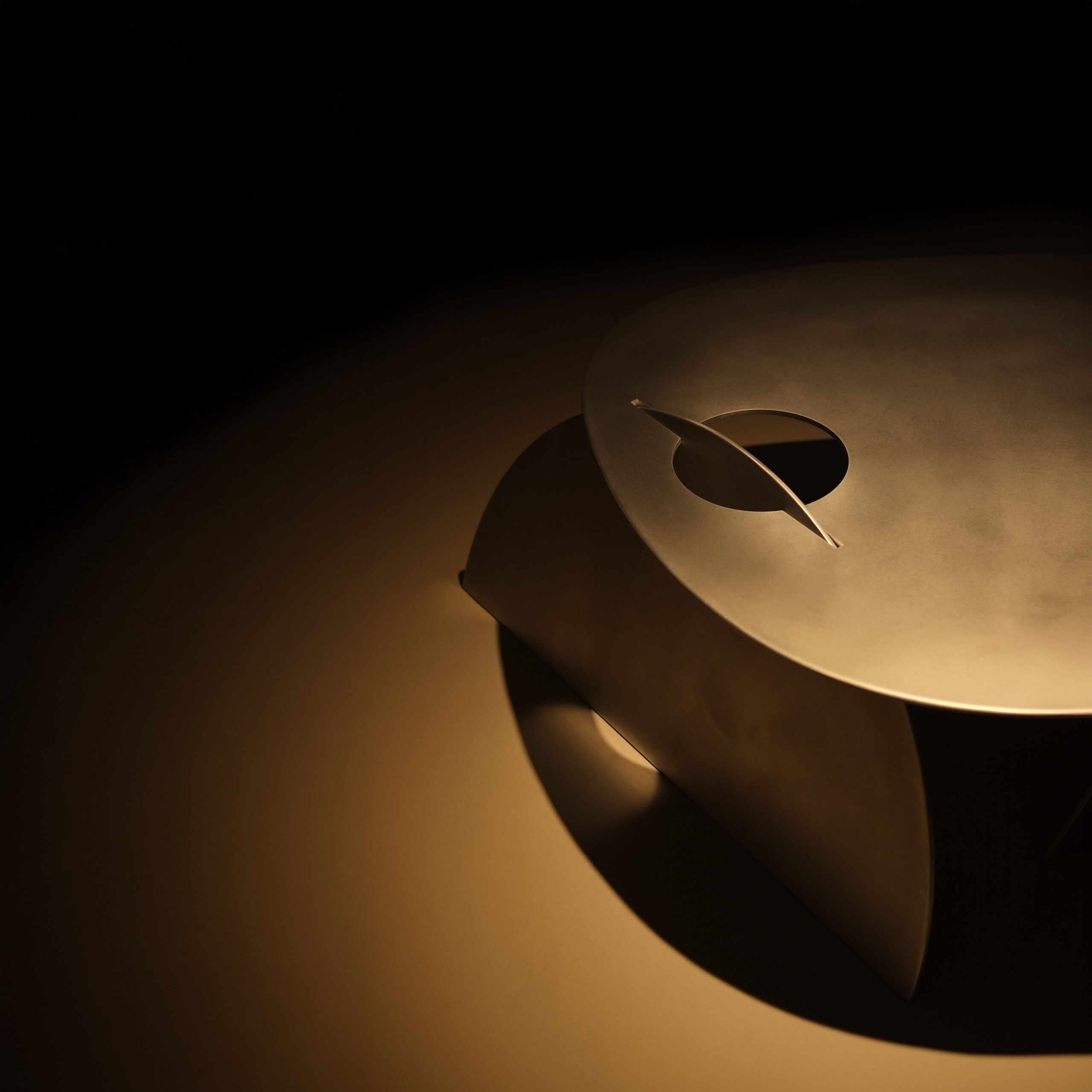The Confluence, Alignment Aluminium Coffee Table by Bureau of Entropy 12