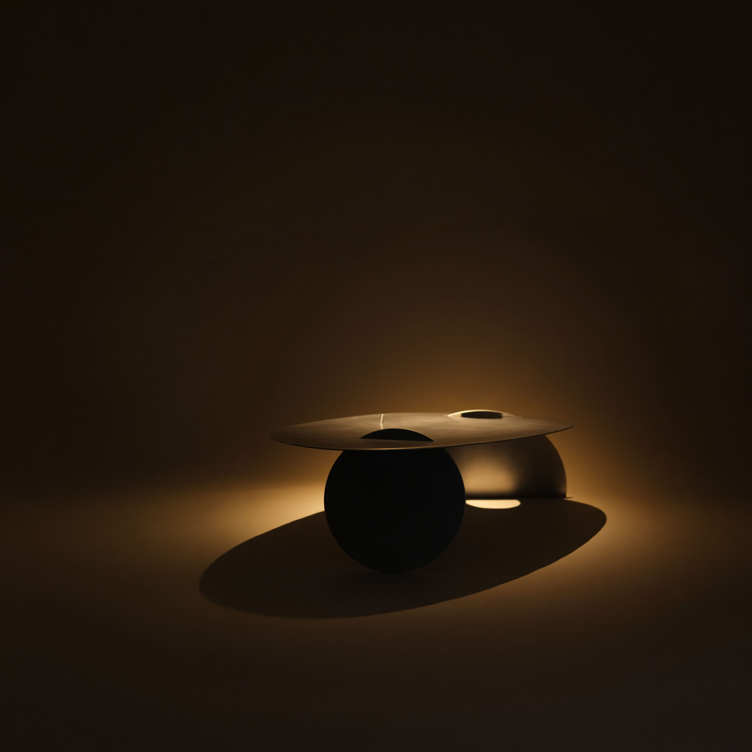 The Confluence, Alignment Aluminium Coffee Table by Bureau of Entropy 4