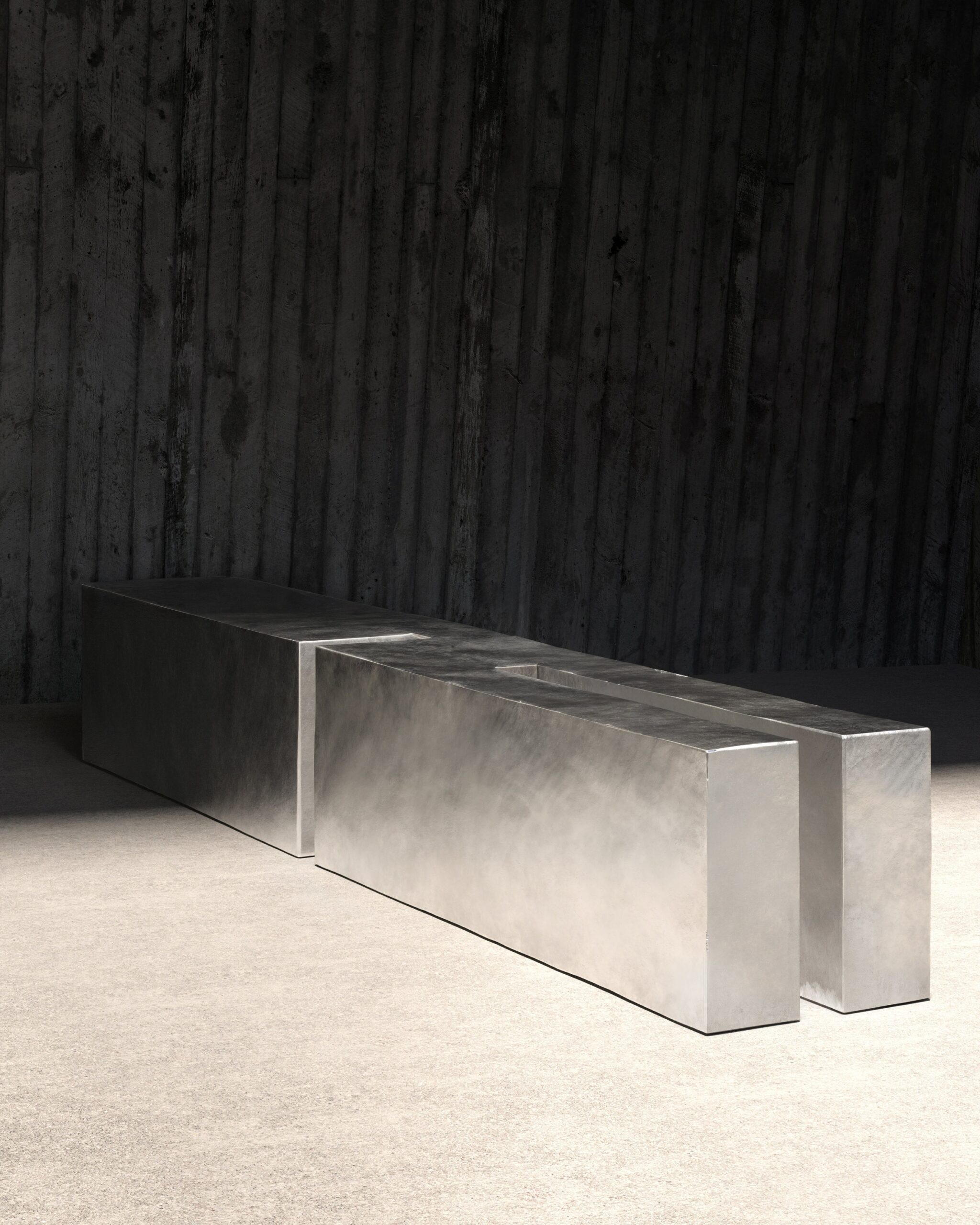 Untitled LV Stainless Steel Coffee Table by Pietro Franceschini 13