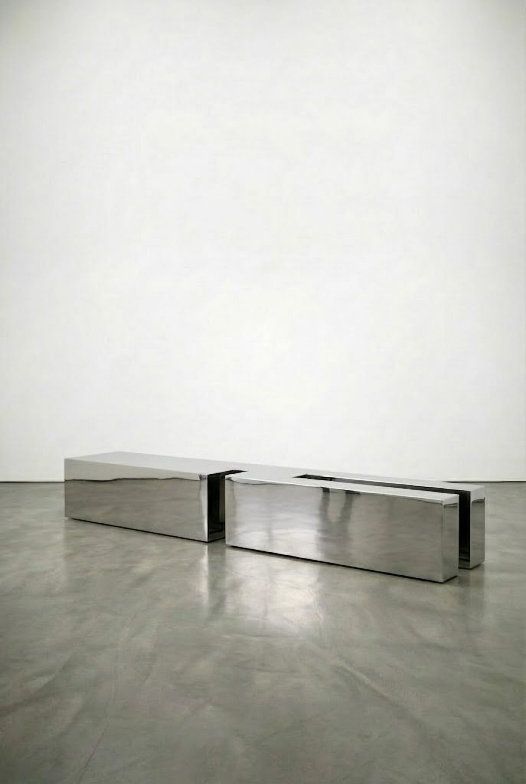 Untitled LV Stainless Steel Coffee Table by Pietro Franceschini 7