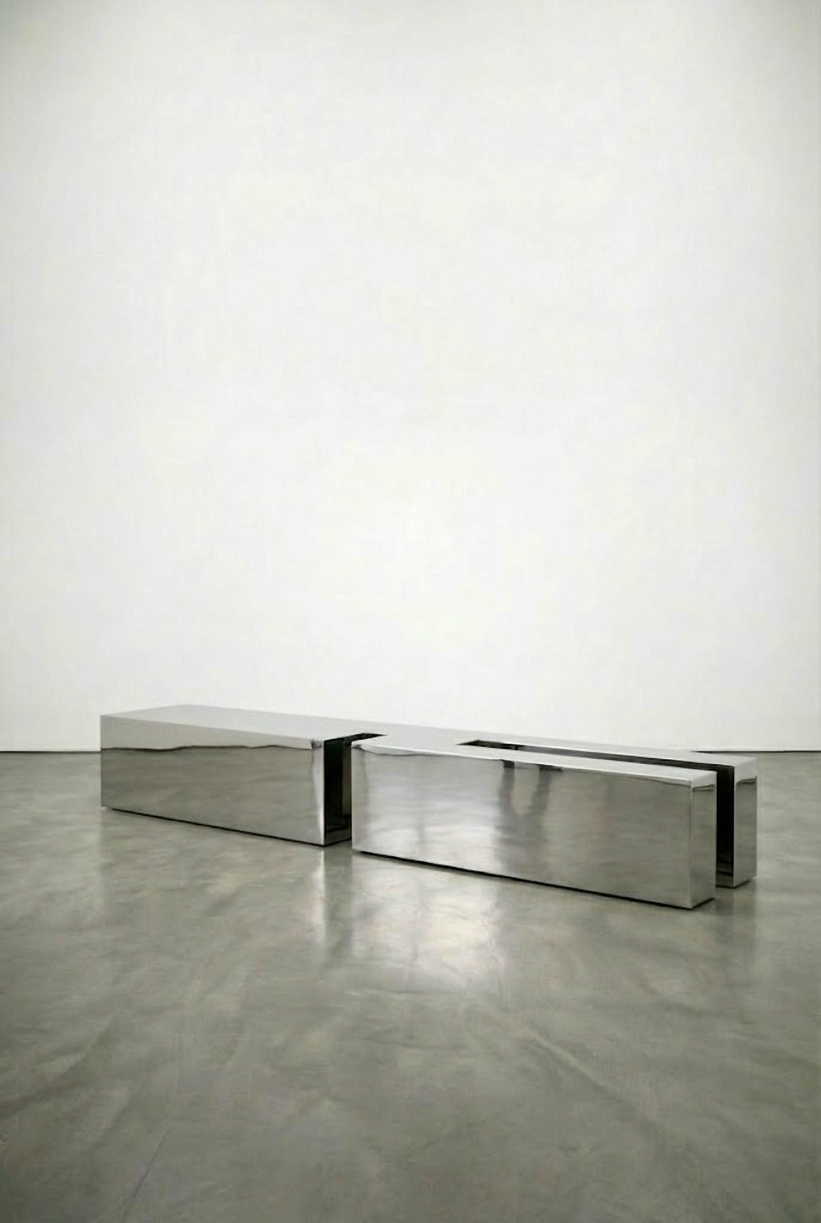 Untitled LV Stainless Steel Coffee Table by Pietro Franceschini 8