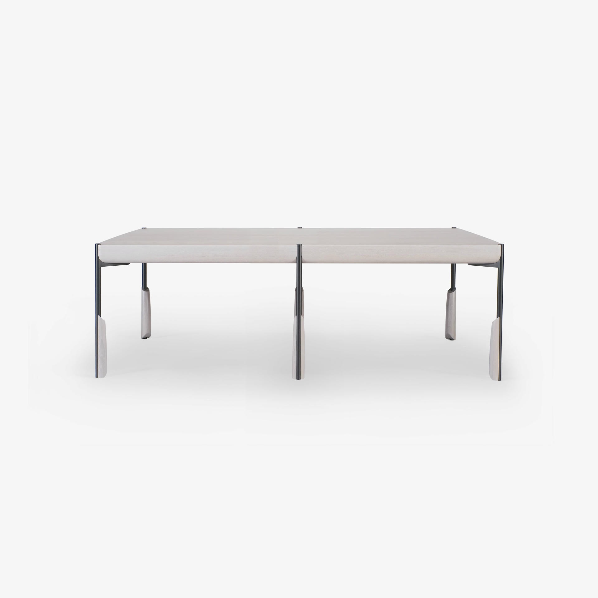 Whitewashed White Ash Altai Cocktail Table by SKRAM 2