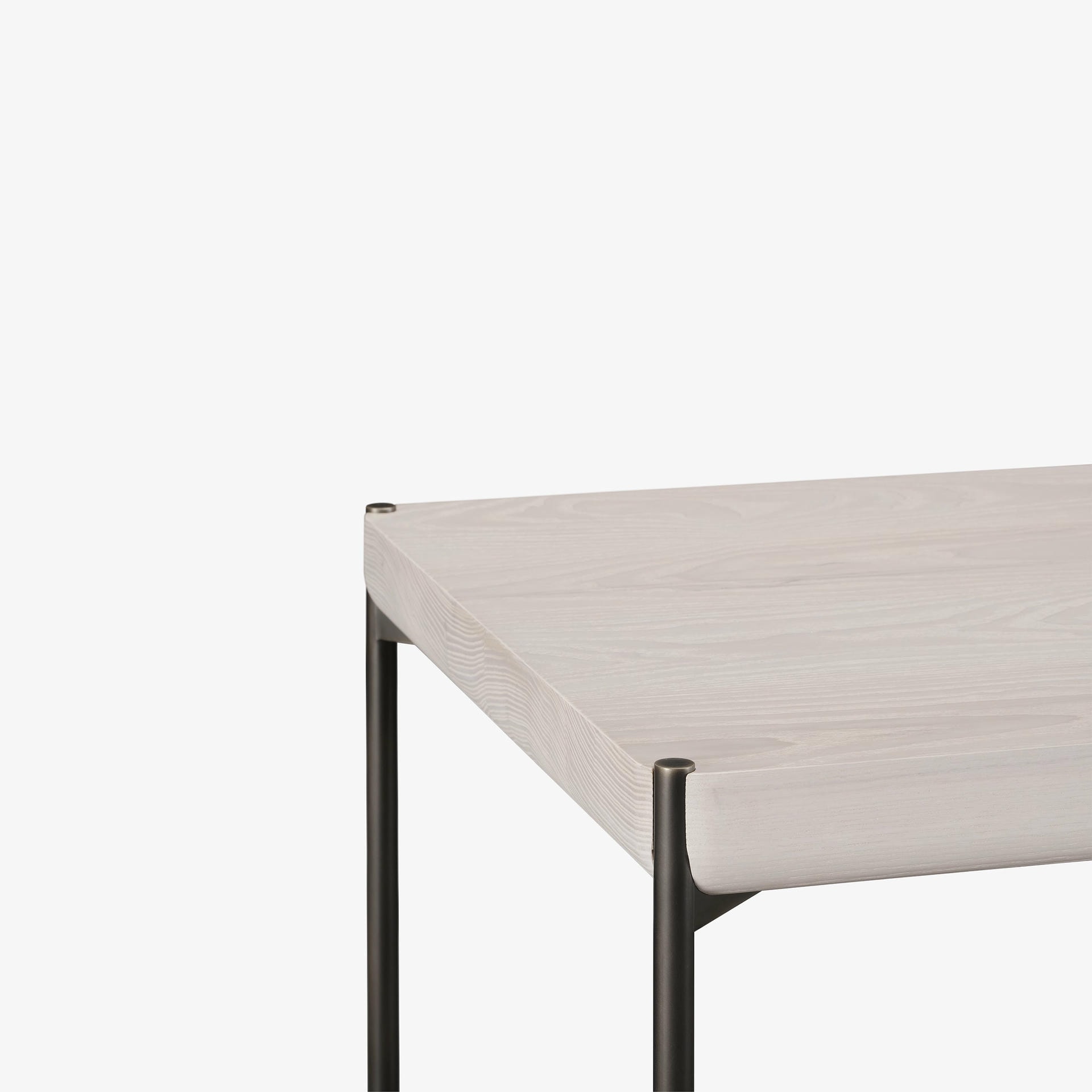 Whitewashed White Ash Altai Cocktail Table by SKRAM 3