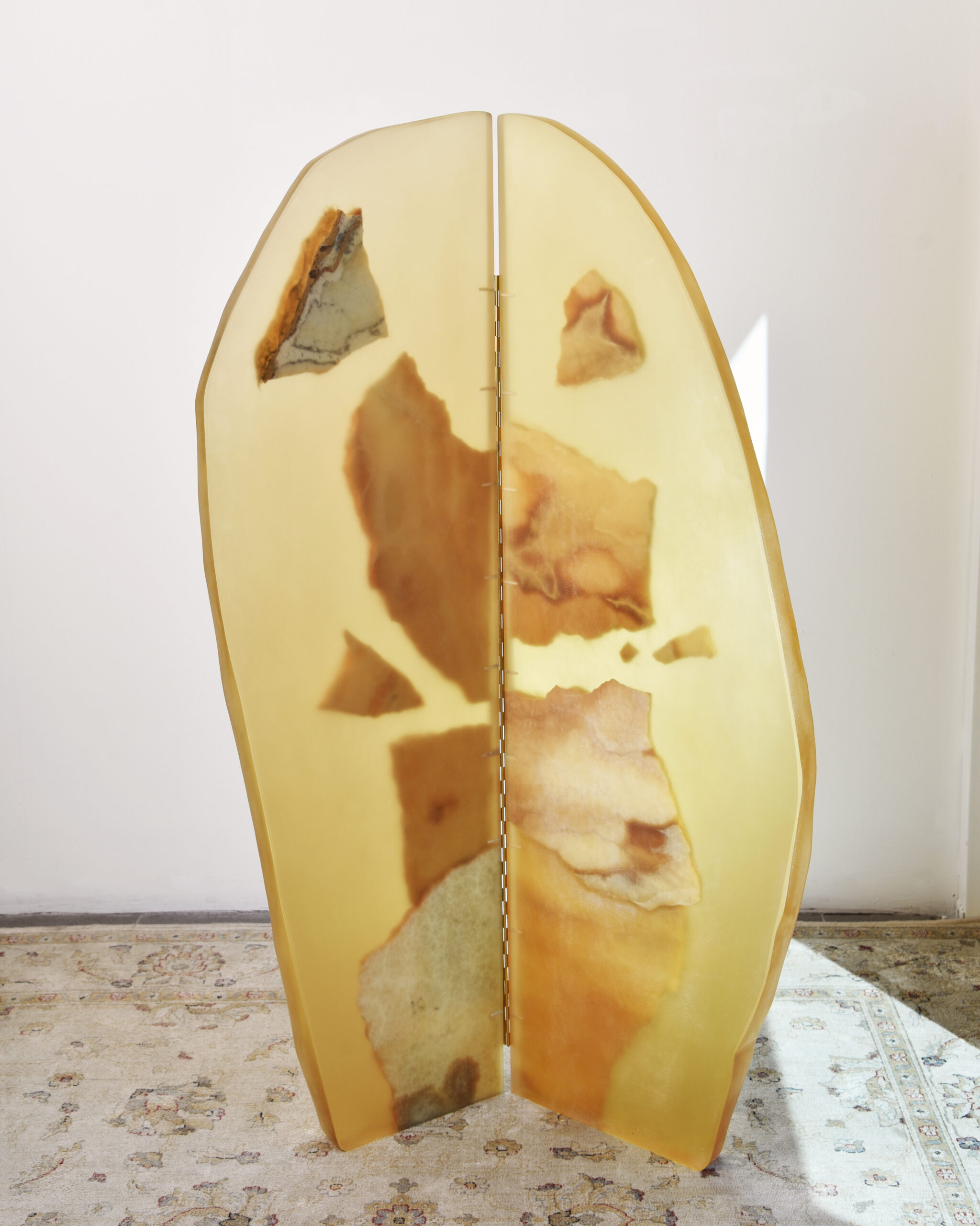 Fragment Room Divider in Resin & Marble by Fict Studio 2