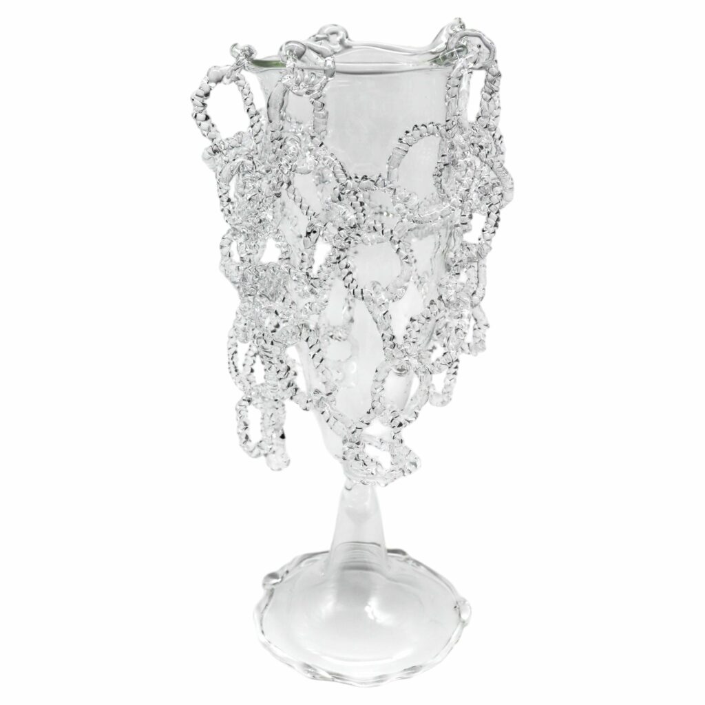 Loop Series Chain 02 in Borosilicate Glass by Studio Chacha 1