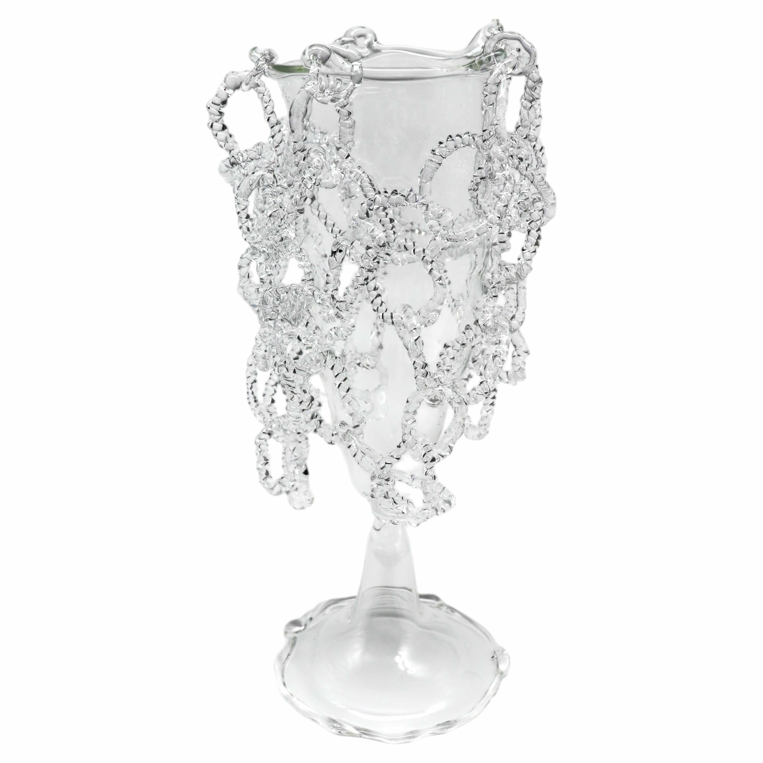 Loop Series Chain 02 in Borosilicate Glass by Studio Chacha 1