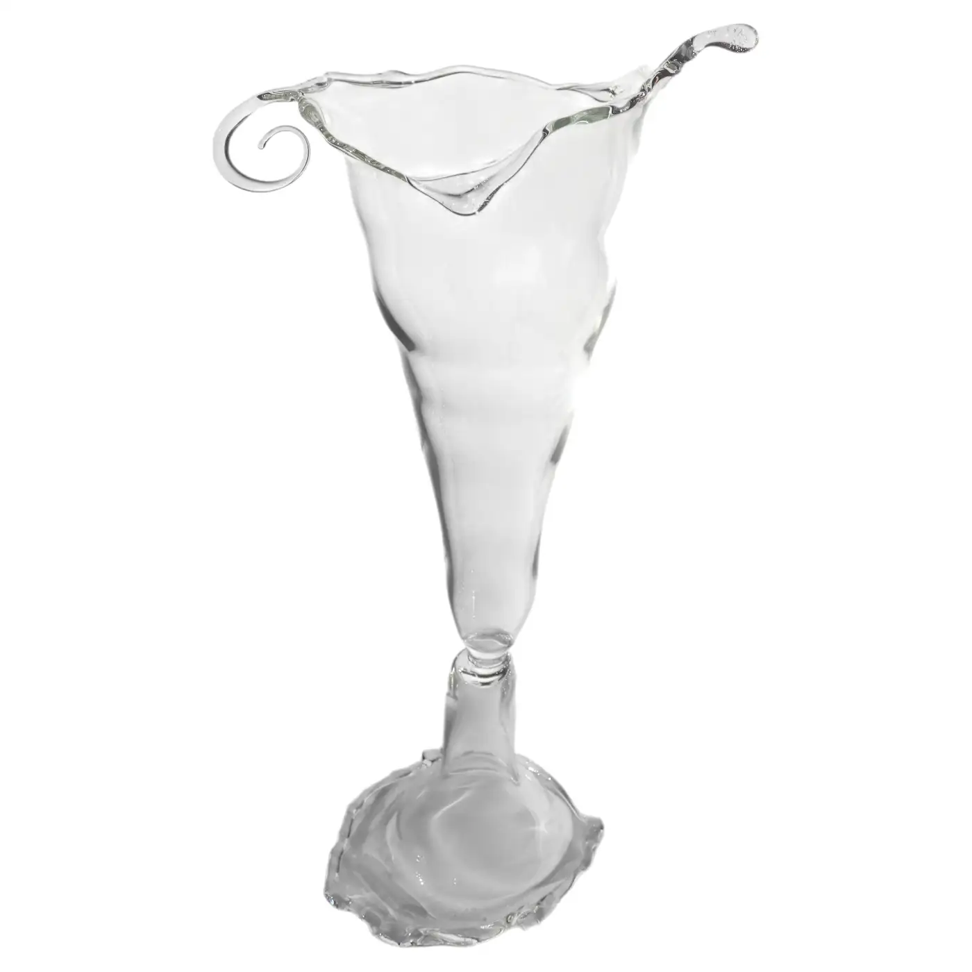 Loop Series Chain Champagne Glass in Borosilicate Glass by Studio Chacha 1