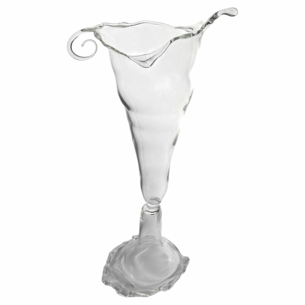 Loop Series Chain Champagne Glass in Borosilicate Glass by Studio Chacha 1