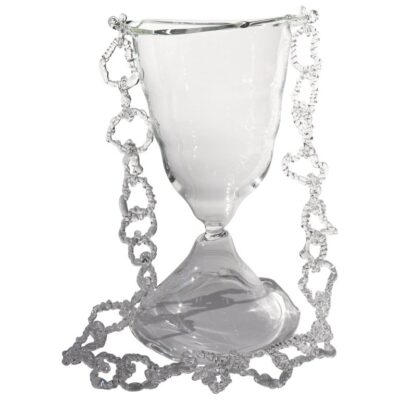 Loop Series Chain in Borosilicate Glass by Studio-Chacha