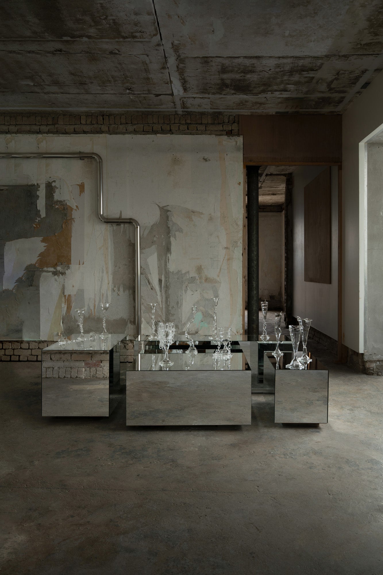 Loop Series Chain in Borosilicate Glass by Studio Chacha 6