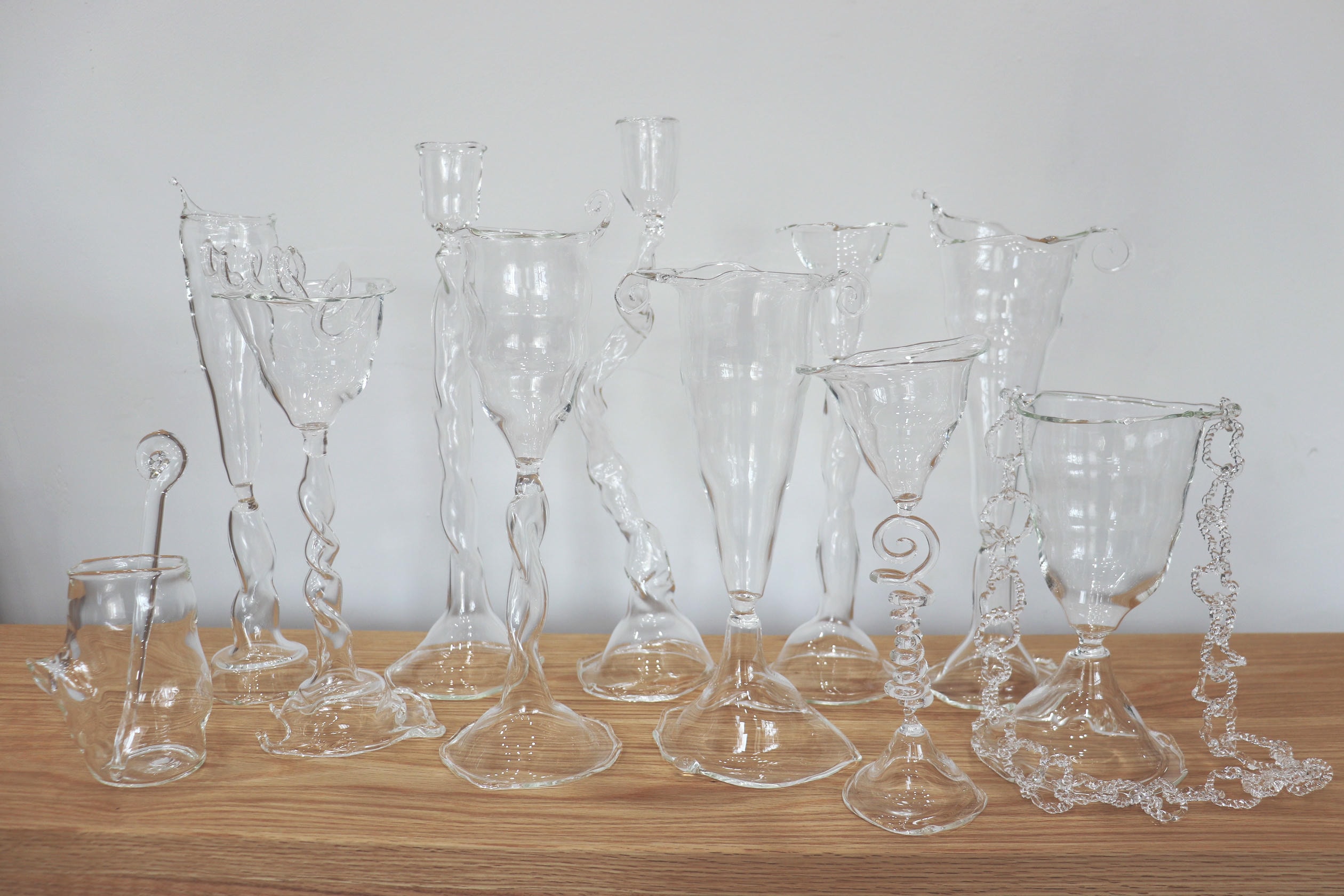 Loop Series Stream 1 Candle Holder in Borosilicate Glass by Studio Chacha 3